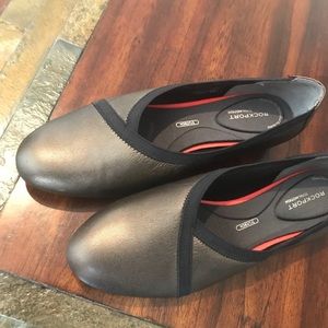 Rockport Total Motion Flats Bronze/Brown 9.5